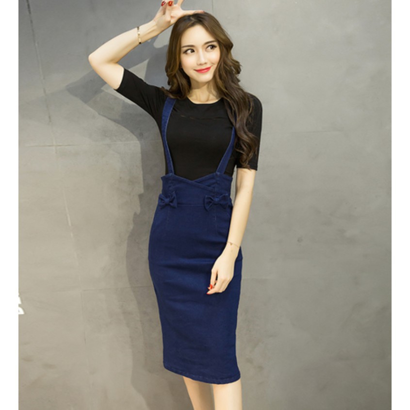 skirt jumpsuit denim