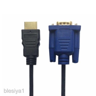【New cool】HDTV HDMI Gold Male To VGA HD-15 Male 15 Pin Adapter Cable 3FT 1080P Vedio #5