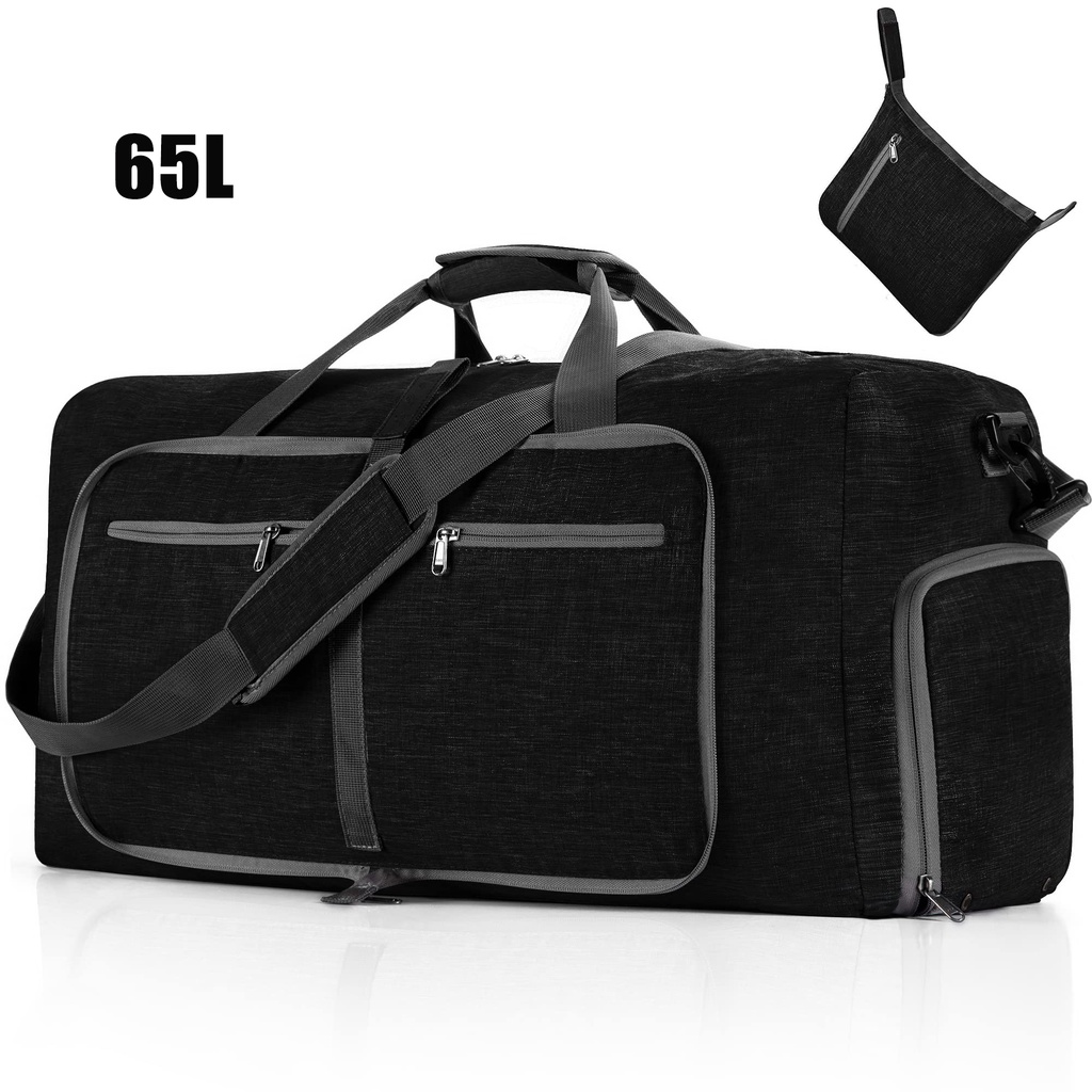 Big Size Travel bag Women Men Foldable Duffle Bag Waterproof Duffel ...