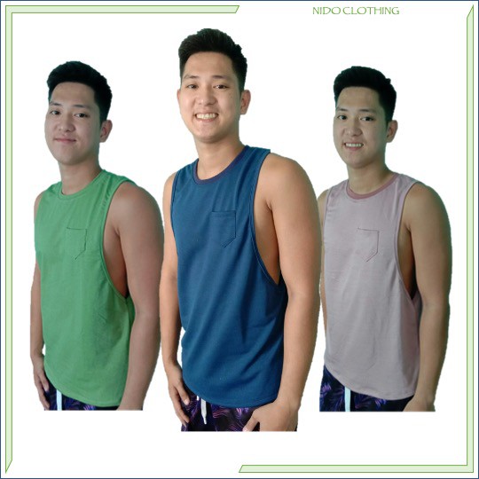 plain muscle tees