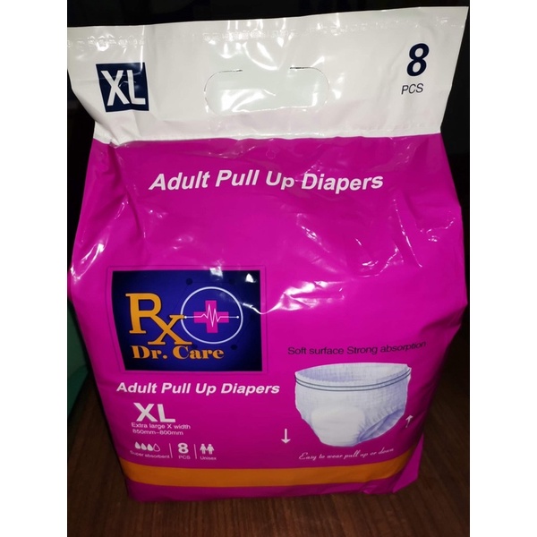 Rx Dr.care Adult pull up Diapers Shopee Philippines