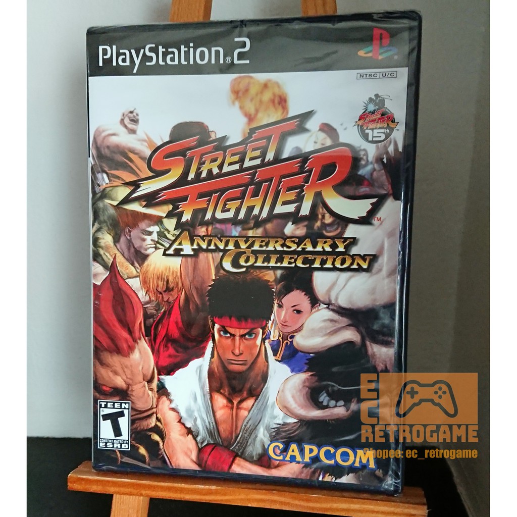 street fighter anniversary collection ps2
