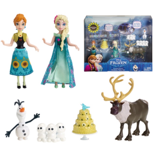 frozen fever doll set