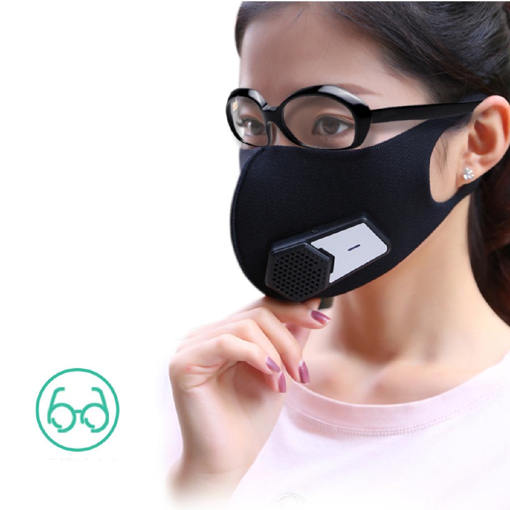 Fresh Air Supply Smart Electric Face Mask Air Purifying N95 PM2.5