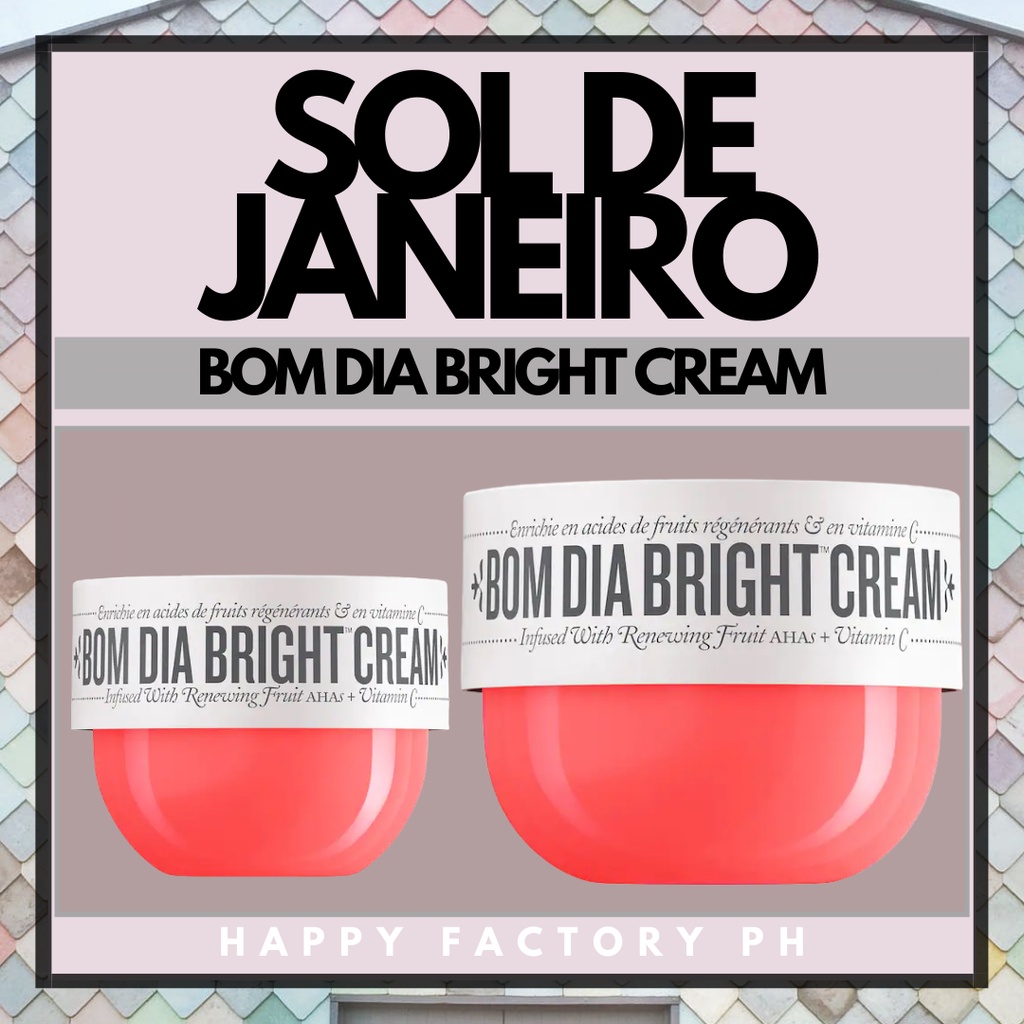 SOL DE JANEIRO Bom Dia Bright Body Cream | Shopee Philippines