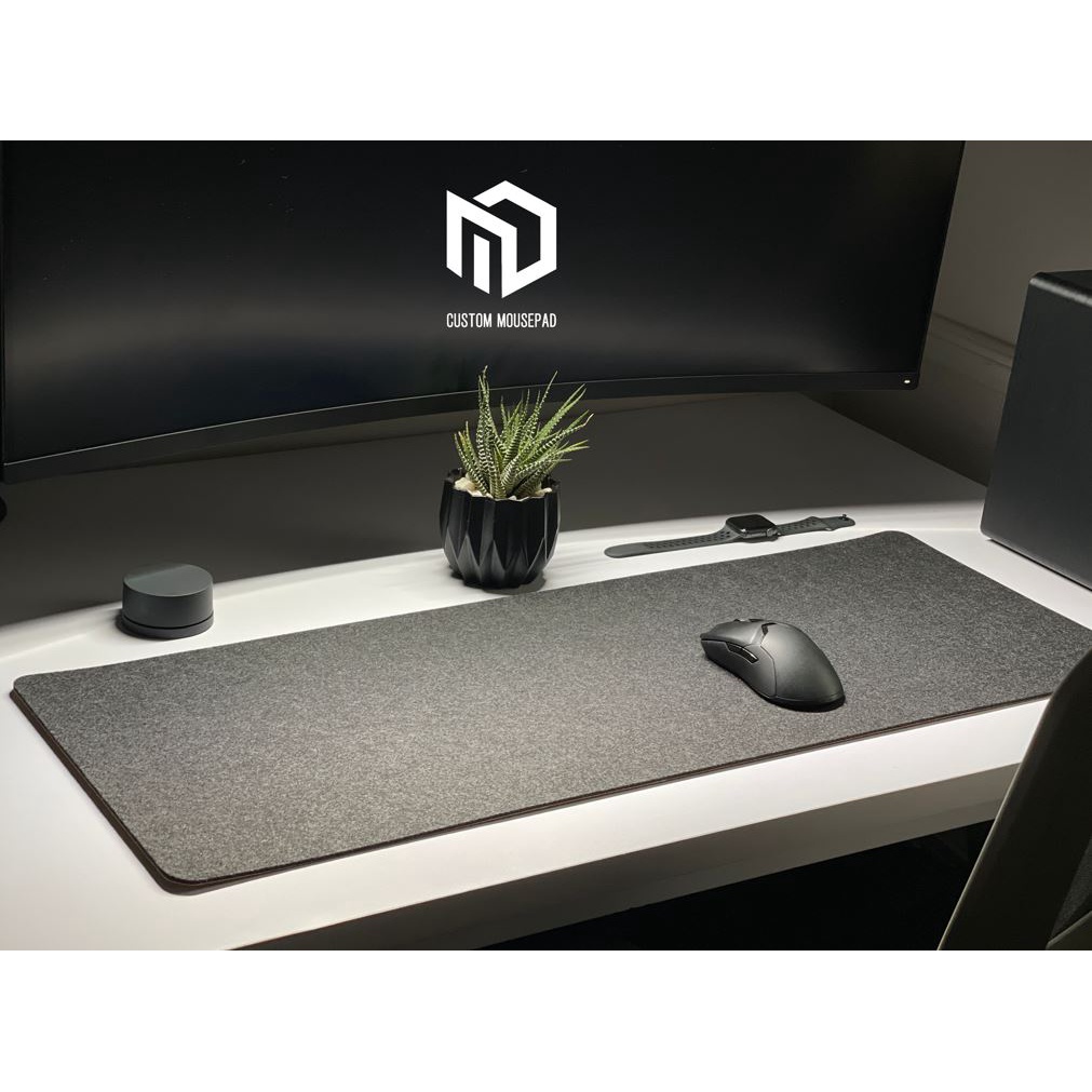 Felt and Cork Mousepad 800x300mm by MD Custom Mousepad Large Gaming