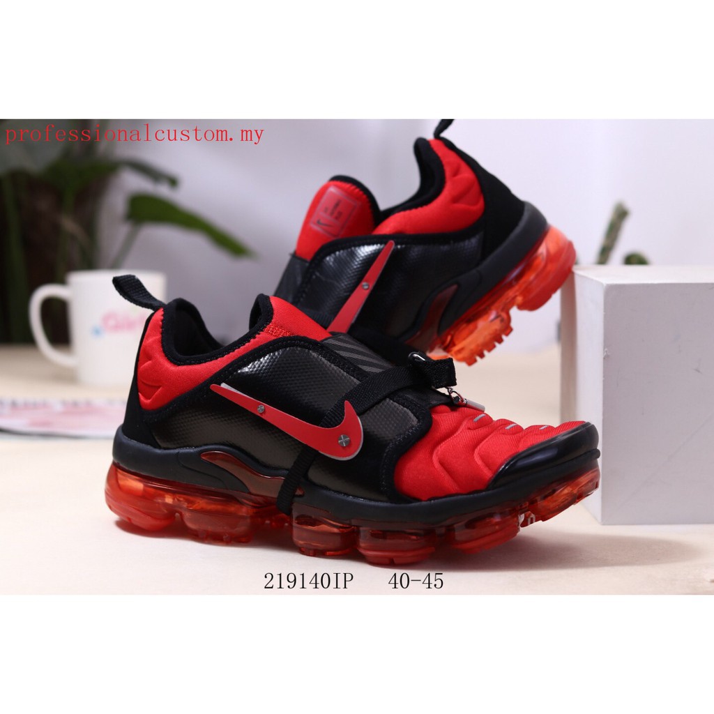 nike air max plus red and black