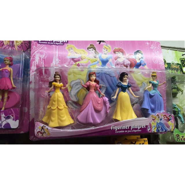 disney princess figurine play set