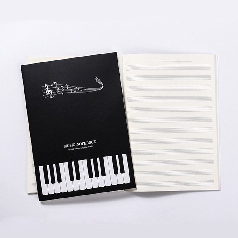 B5 Music Notebook 16/24/36 Sheets Staff Notebook | Shopee Philippines