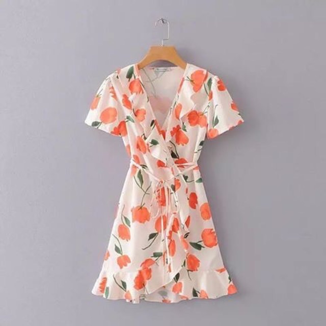floral dress shopee