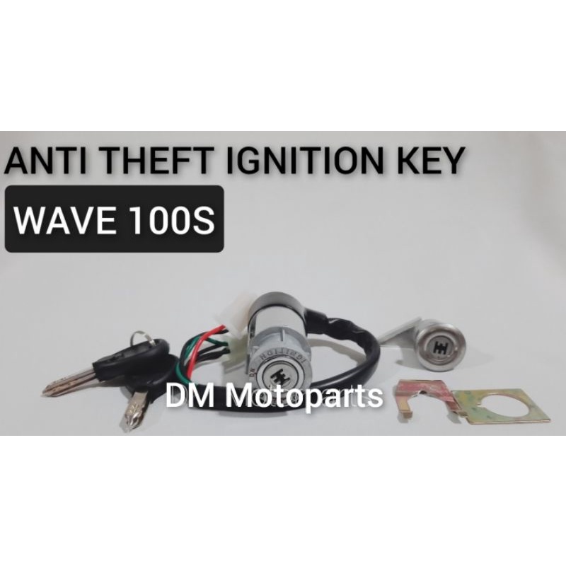 ANTI THEFT IGNITION KEY WAVE 100S Shopee Philippines