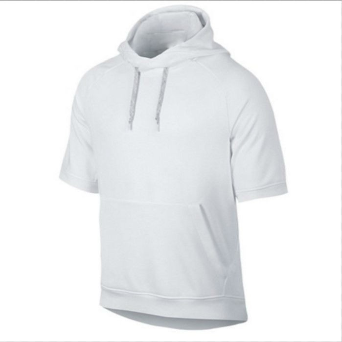 white short hoodie