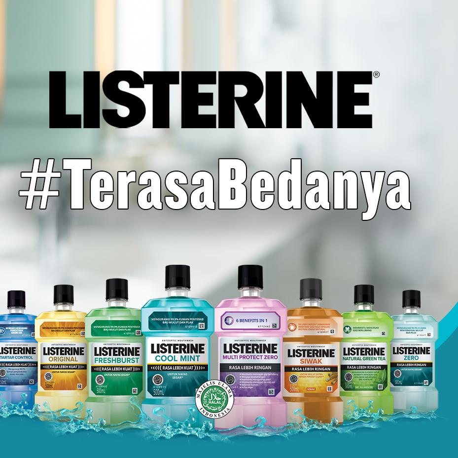 Listerine Cool Mint Antiseptic Mouthwash / Antiseptic Mouthwash Medicine 250ml Shopee