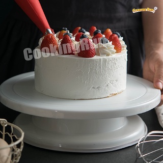 Cookingrun Cake Turntable Rotating Tray 360 Degree Turner Width 28 Cm Dial Decorating Stand #5