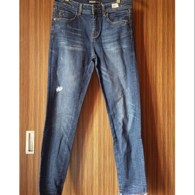 zara basic jeans