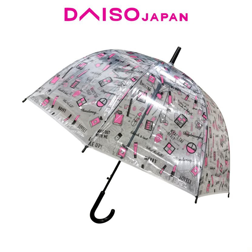 Daiso Clear DomeShaped Umbrella Shopee Philippines