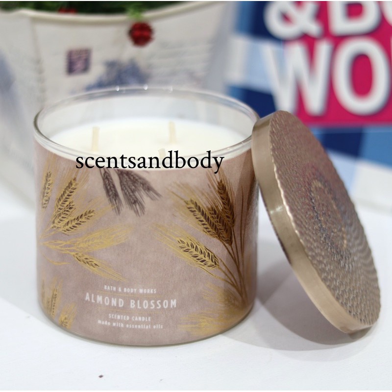 almond blossom candle bath and body works