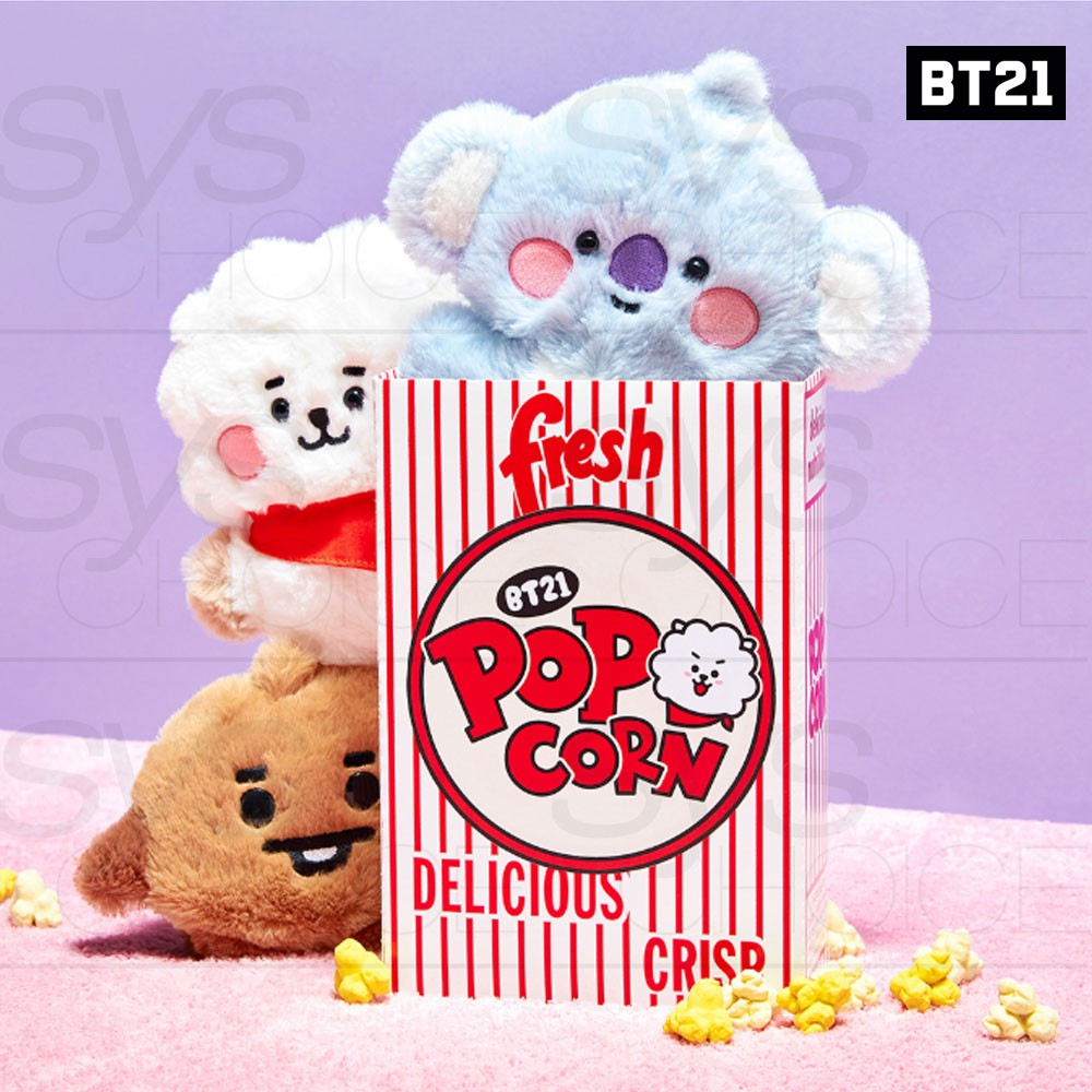 bt21 fluffy plush