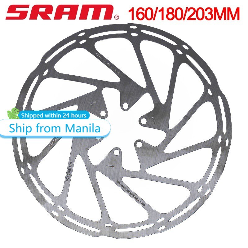 SRAM MTB Mountain Road Bike Disc Brake Rotor Centerline 160mm 180mm