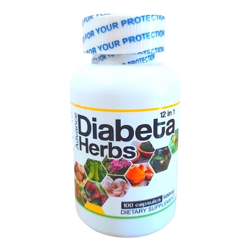 AUTHENTIC DIABETA HERBS 100 CAPSULES | Shopee Philippines