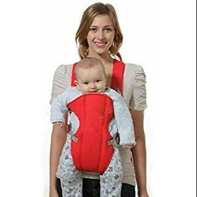 1 month old in baby carrier