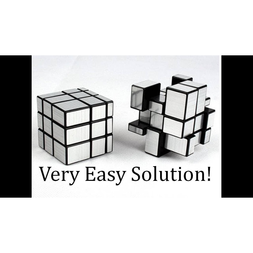 3x3x3 Mirror Rubik S Cube Gold And, How To Solve Mirror Image