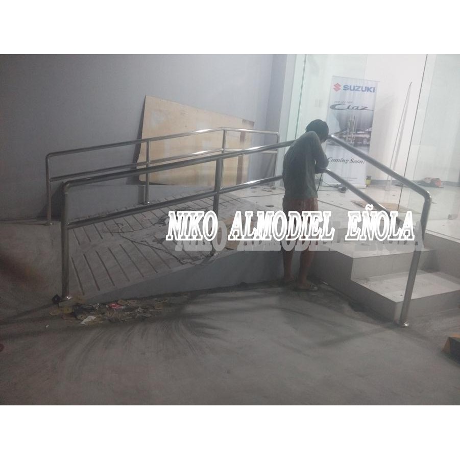 Stainless Steel Customize Stair Ramp Pwd And Balcony Railing Shopee Philippines