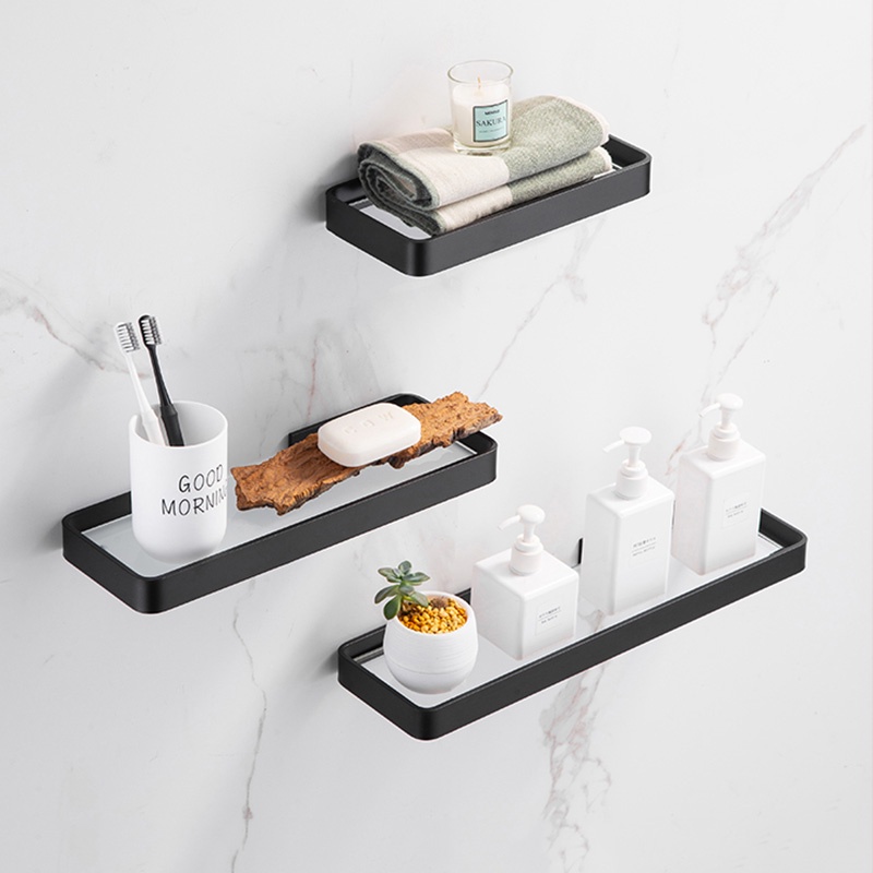 Black Bathroom Accessories Bathroom Essentials Nordic Toiletries Rack