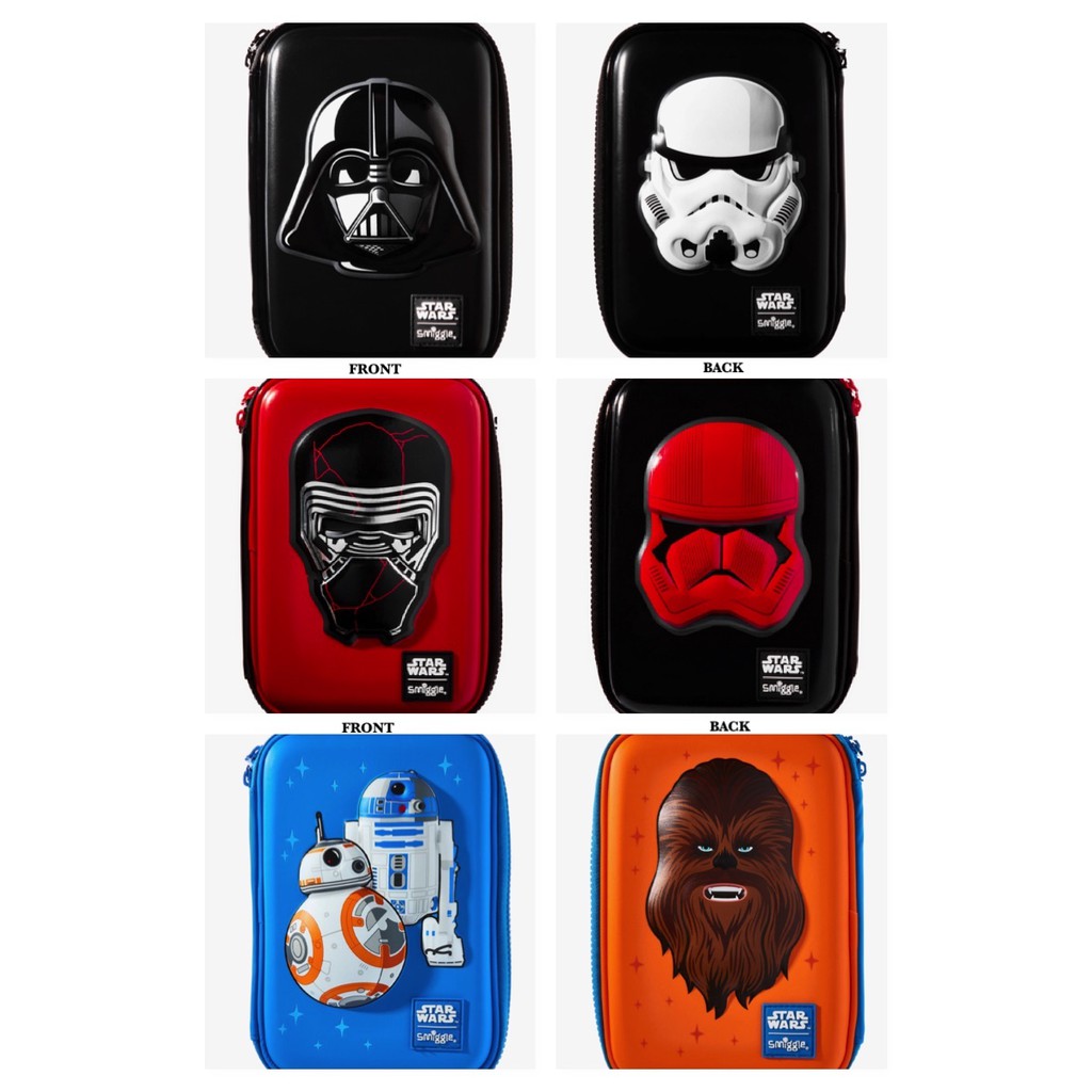 Smiggle Frozen Starwars Pencil Case Hardtop Image Double Sided 3d Nimbul Shopee Philippines