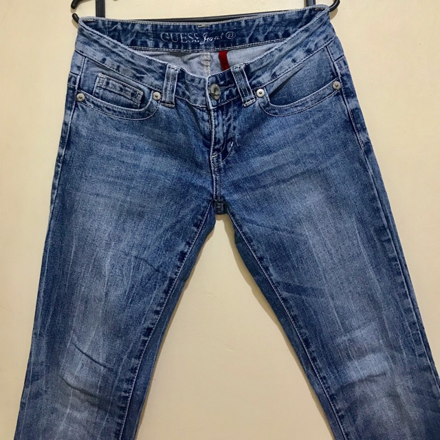 ladies navy blue jeans