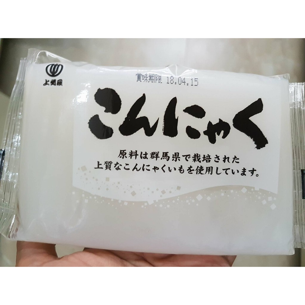 Japan Konnyaku (Konjac) Jelly Block Great for Diets 270g Shopee