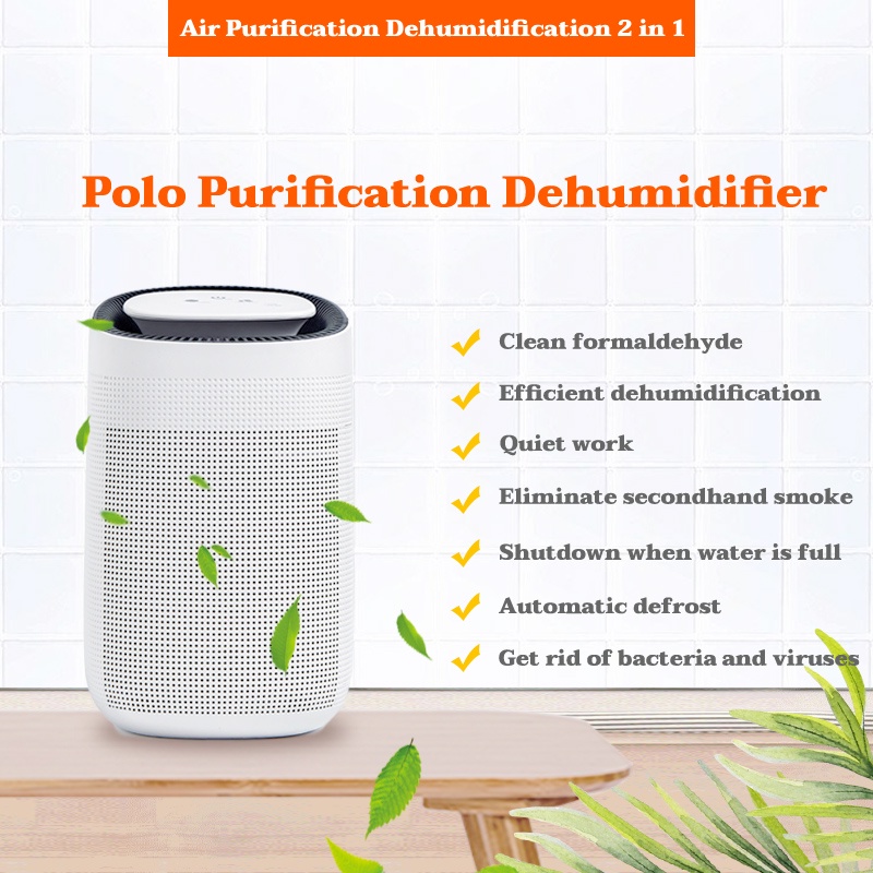 Hysure smart Dehumidifier Dehumidification Air Purifier 2 IN 1 1000mL