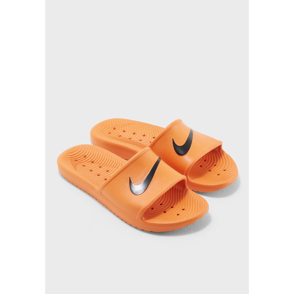 nike kawa shower orange