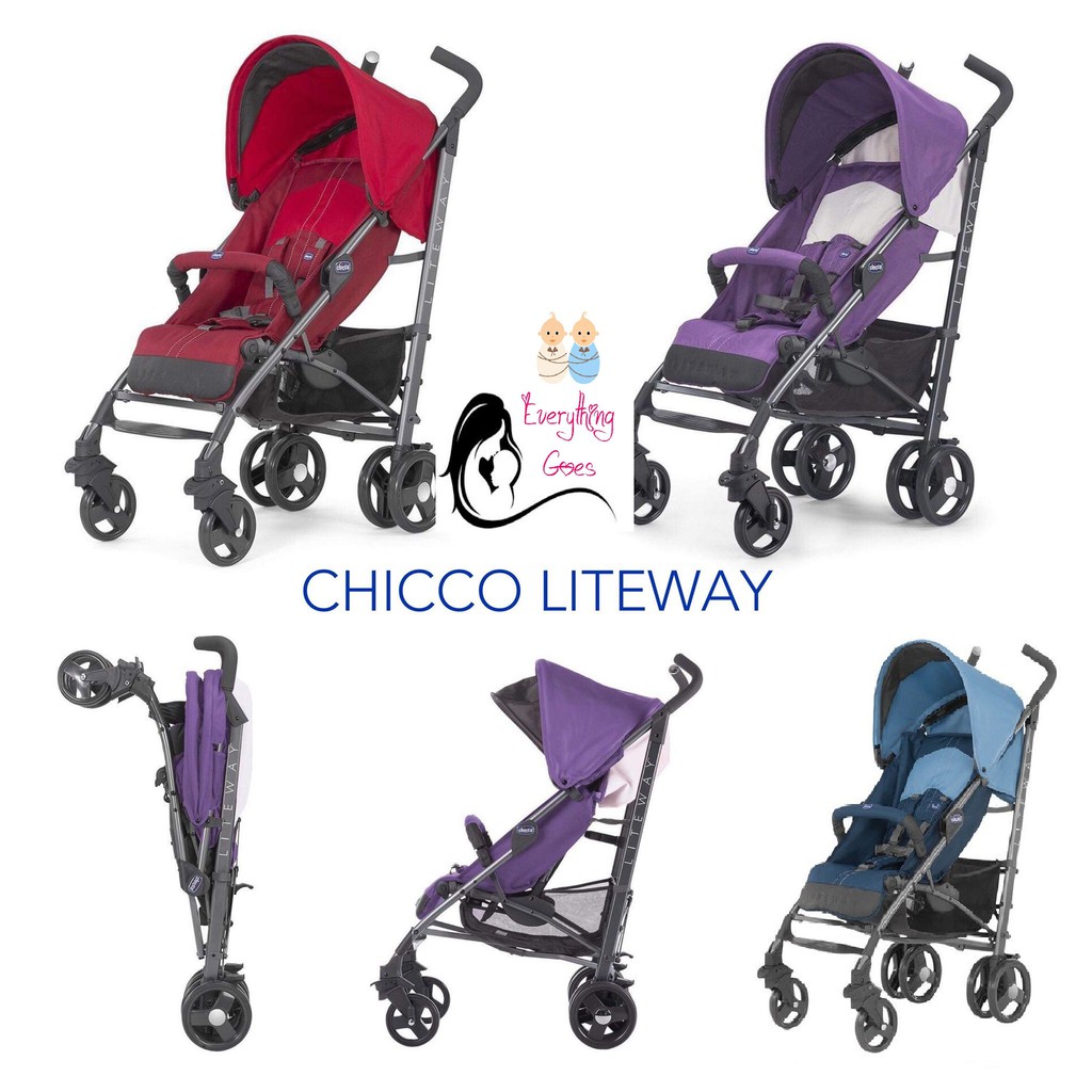 chicco purple stroller