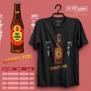 Vaccinated 2021 Red Horse Booze-ter Shirt Design Cotton #8