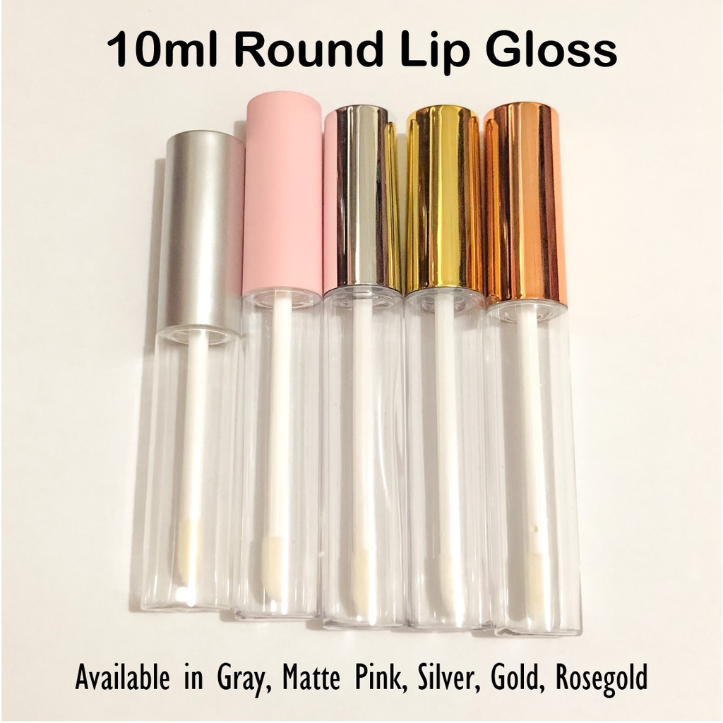 Matte Lip Stain (10ML ROUND LIP GLOSS TUBE WITH DOE FOOT APPLICATOR