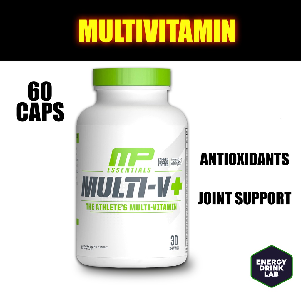 MusclePharm Essentials Zpm, Zma Multivitamin MultiV Plus, Carnitine