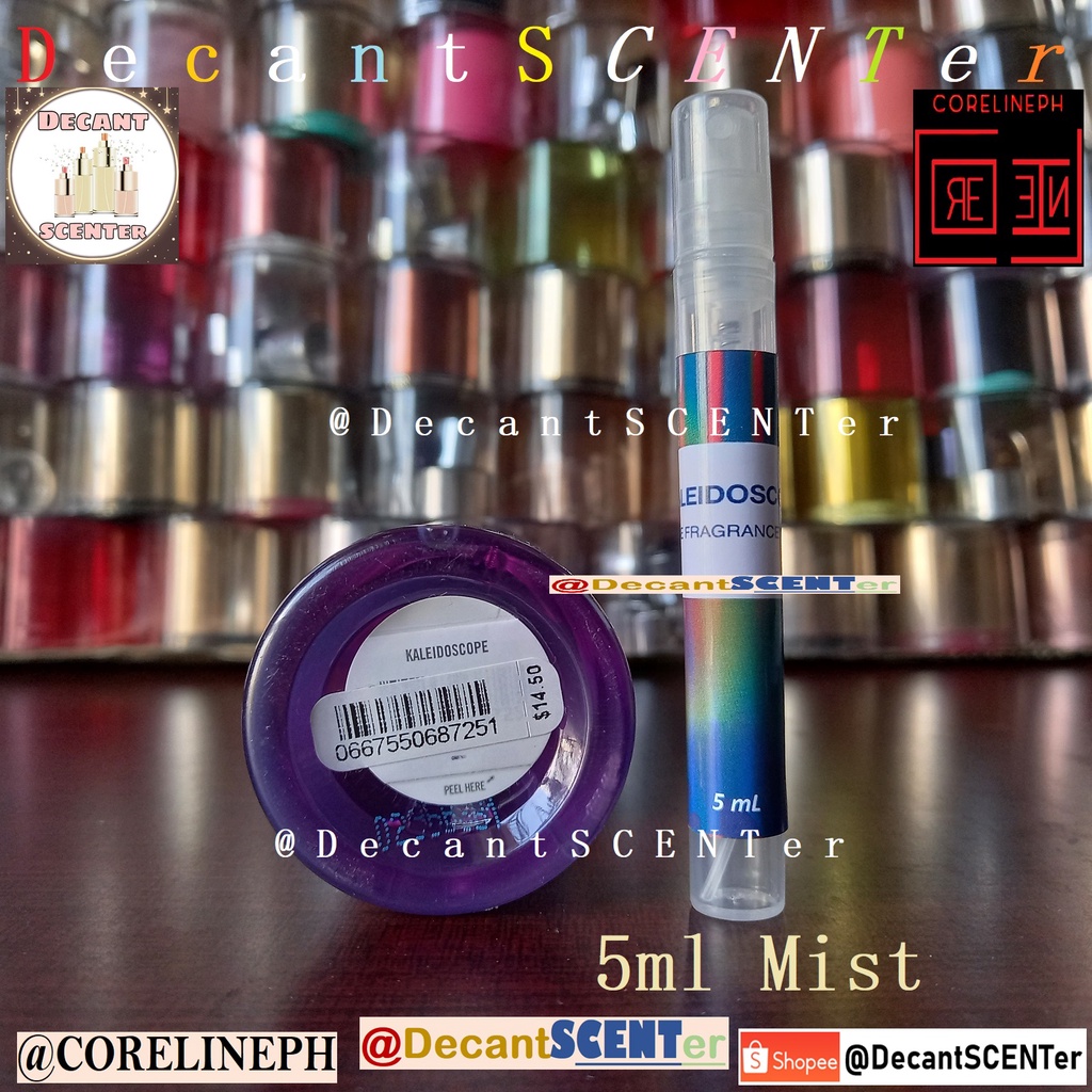 Kaleidoscope Fragrance Mist/Lotion Travel Sizes Shopee Philippines