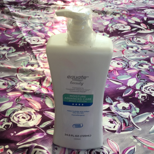 equate moisture advanced care body lotion