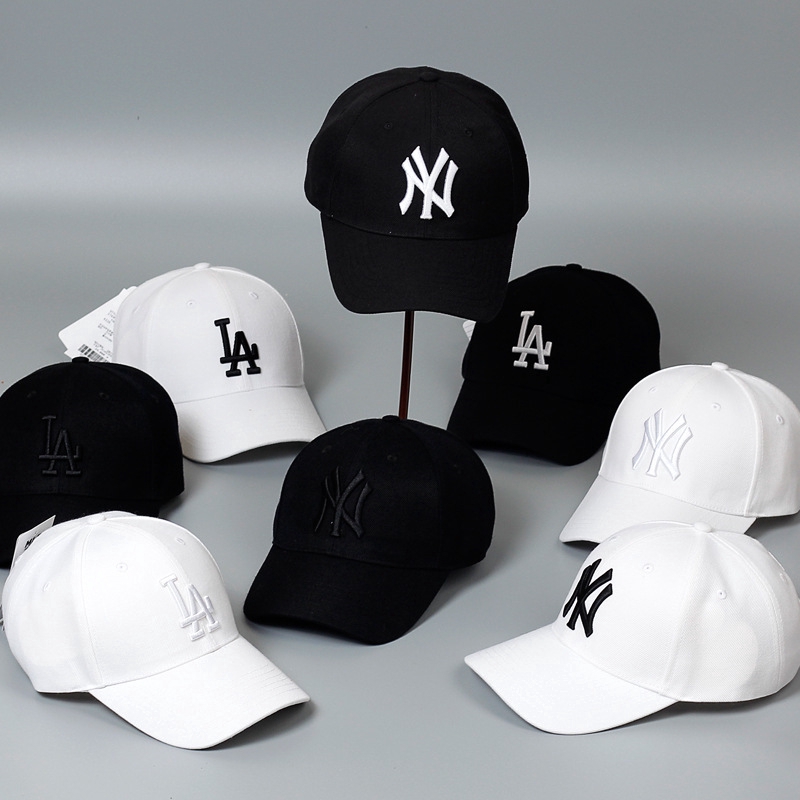 white baseball cap