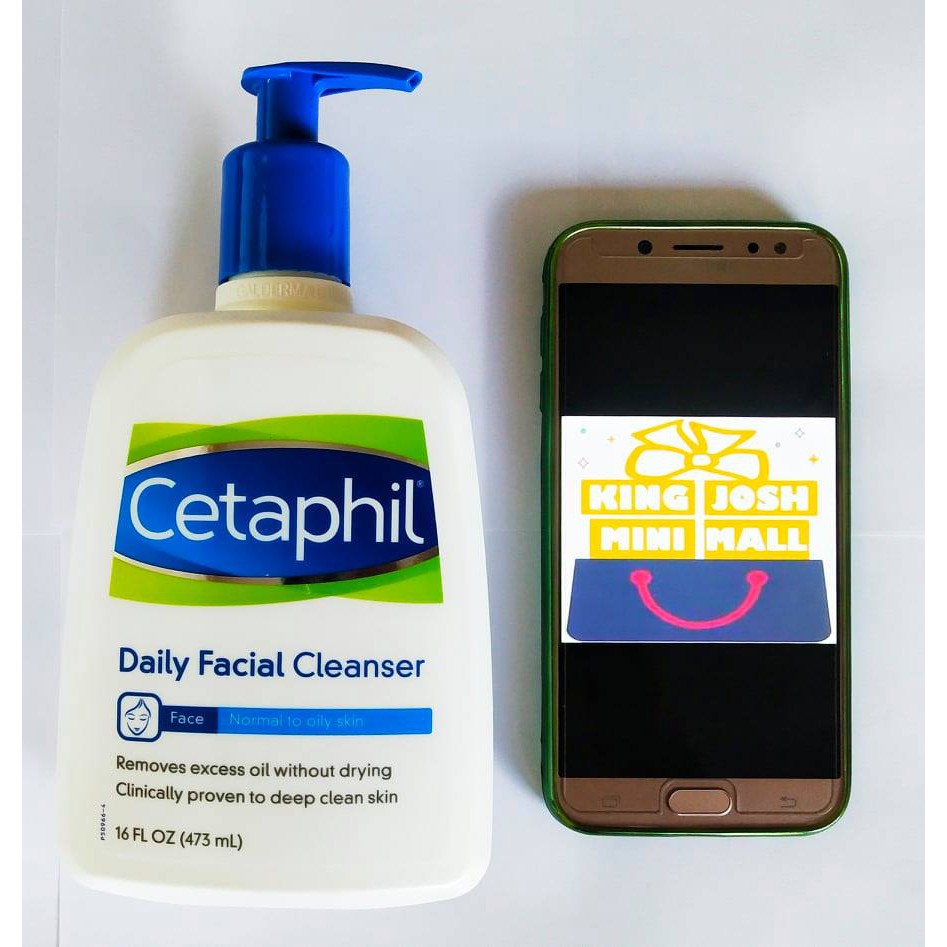  (U.S. Original) Cetaphil Daily Facial Cleanser, Face Wash For Normal to Oily Skin, 237ml -- 473ml Q