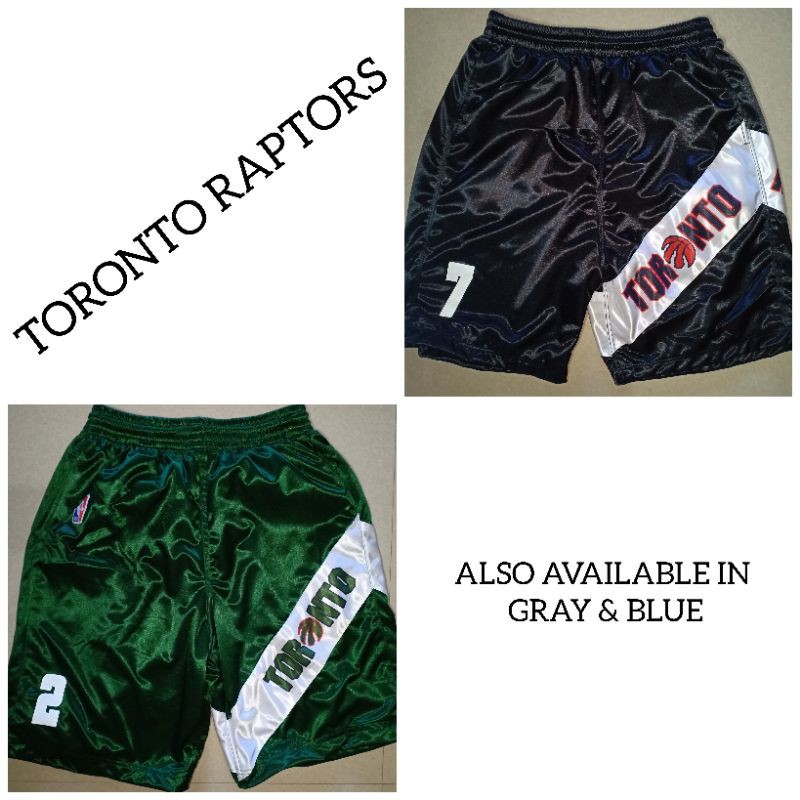 toronto raptors jersey shorts