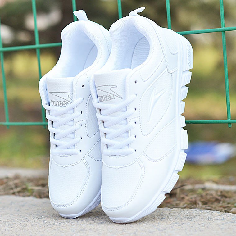 waterproof white sneakers