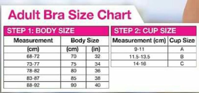 bra size 16