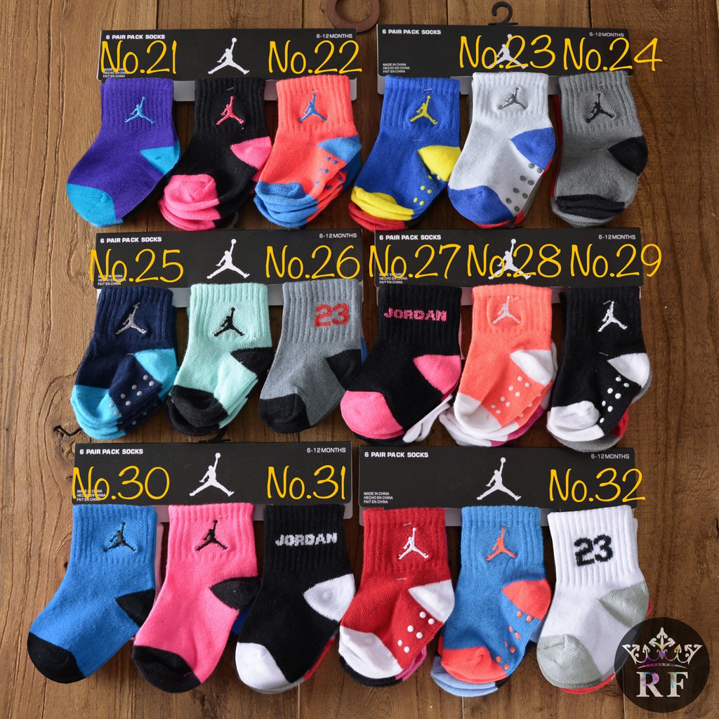 infant jordan socks
