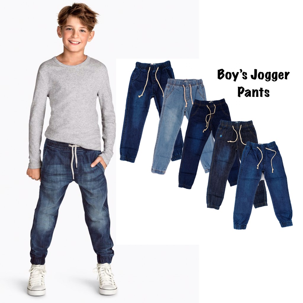 jean joggers for boys