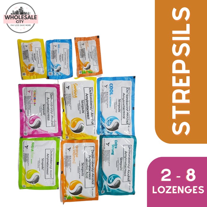 Strepsils Lozenges 2s 8s Goodbye Sore throat Shopee Philippines
