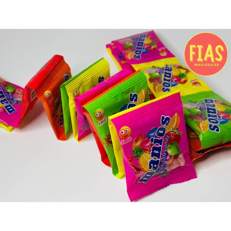 24 Packs Manios Fruit Soft Candy / Paninda | Shopee Philippines