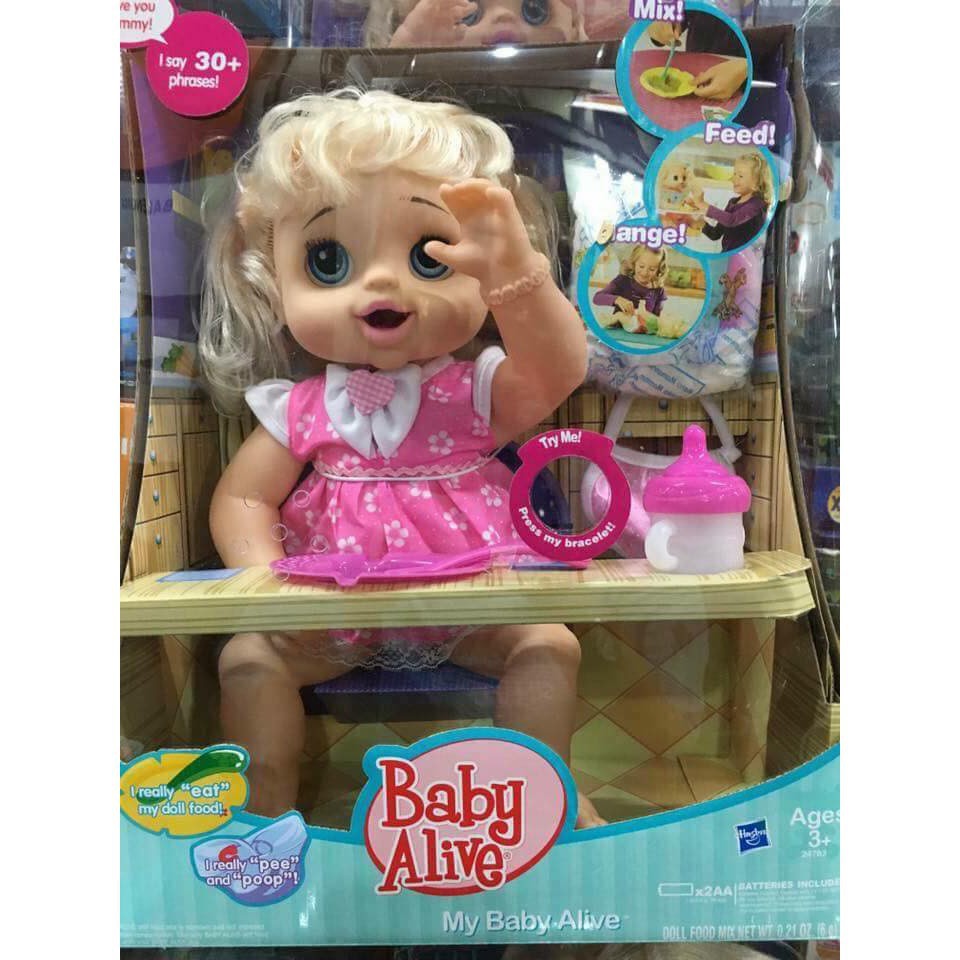 baby alive eating real food