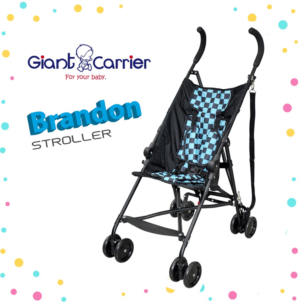 giant carrier stroller blue